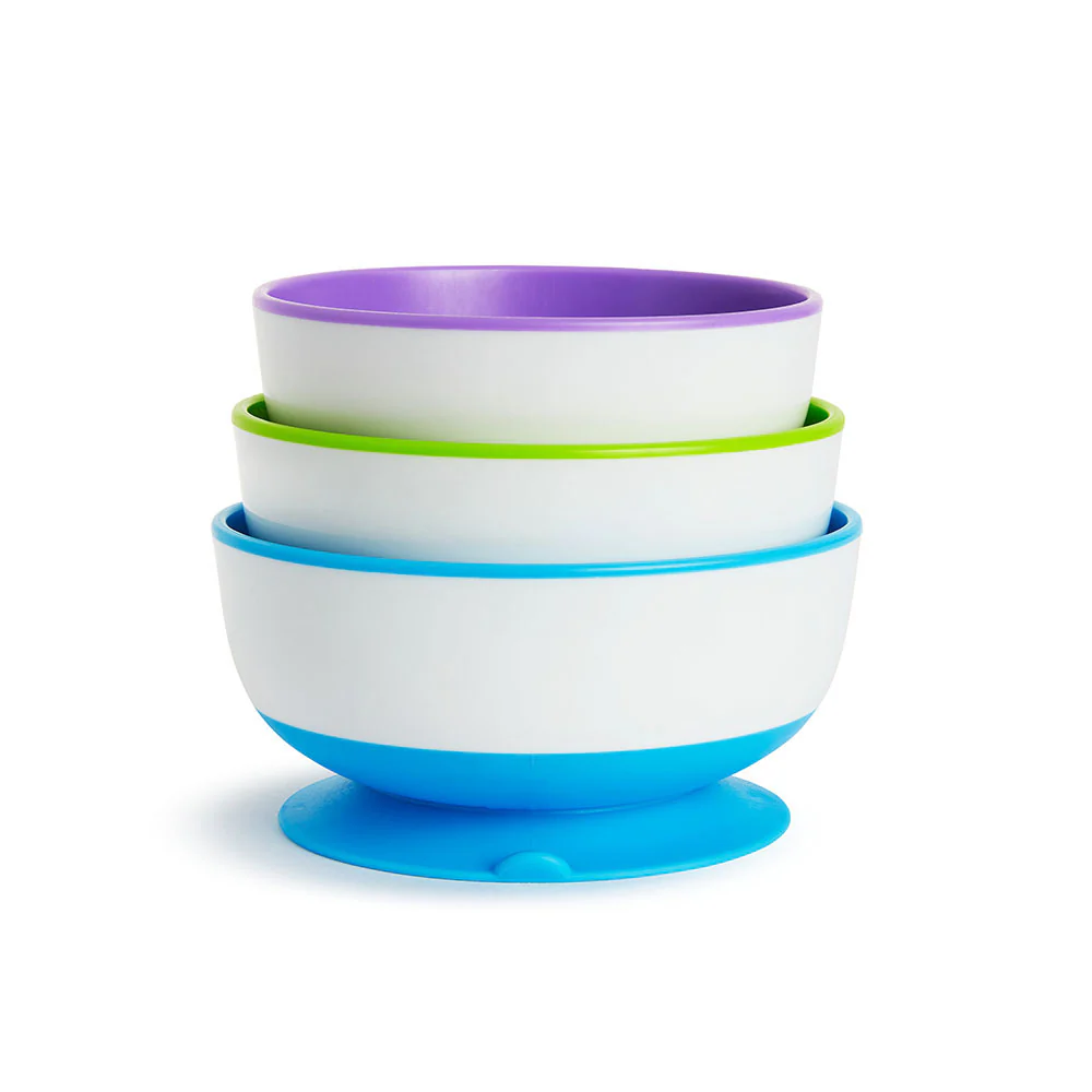 Set de 3 Bowl con Antideslizante Munchkin - Image 4