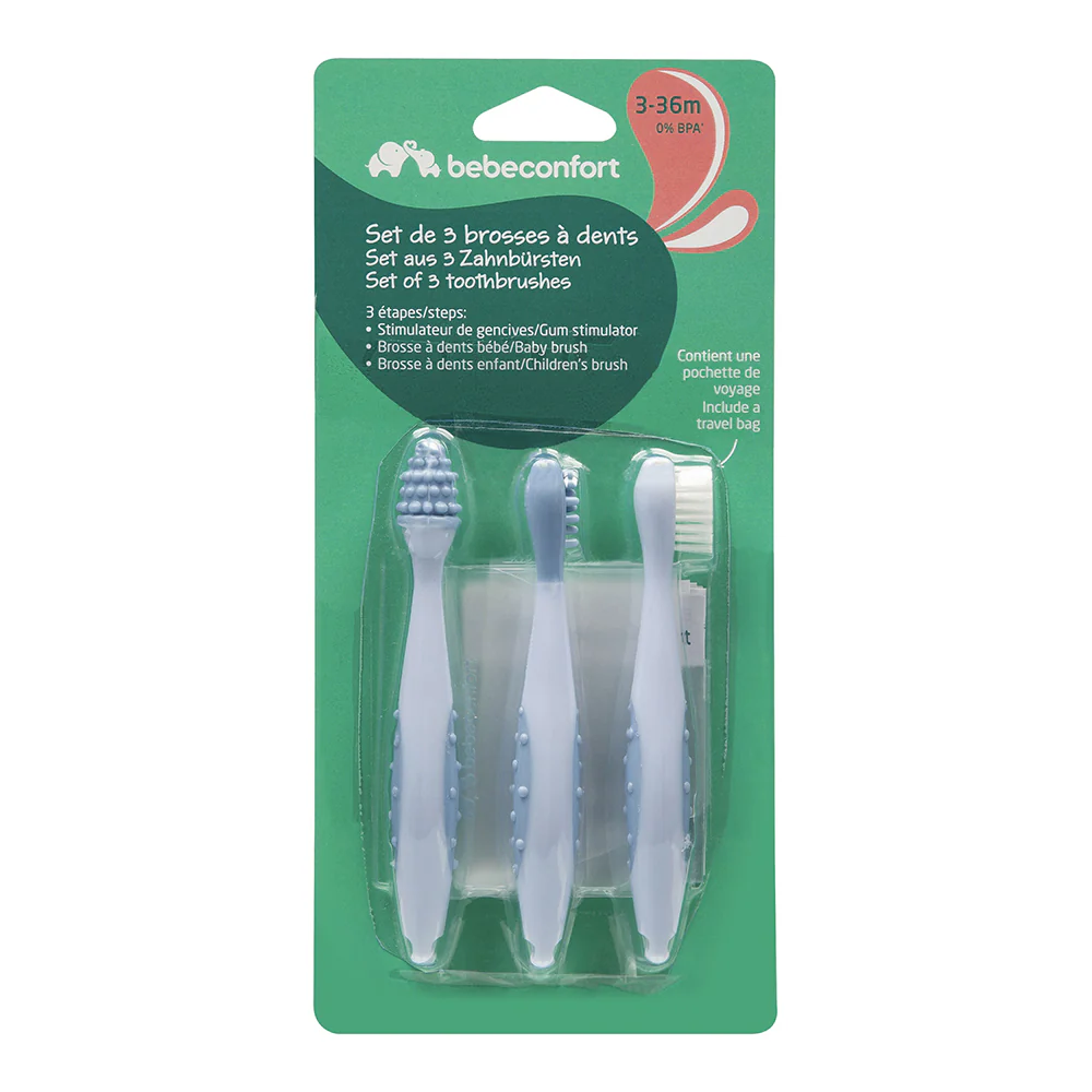 Set 3 Cepillos de Dientes Bebe Confort - Image 2