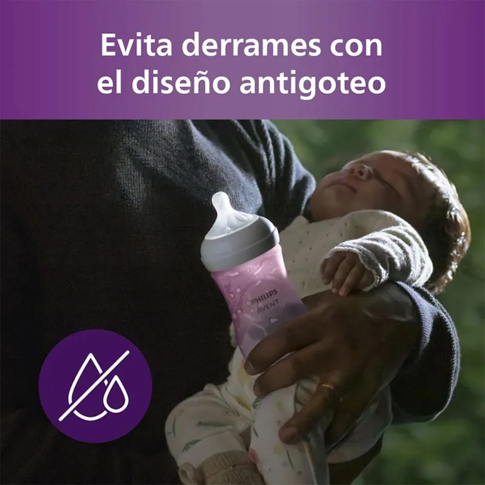 Set De 3 Mamaderas (125, 260, 330 Ml) Avent - Image 4