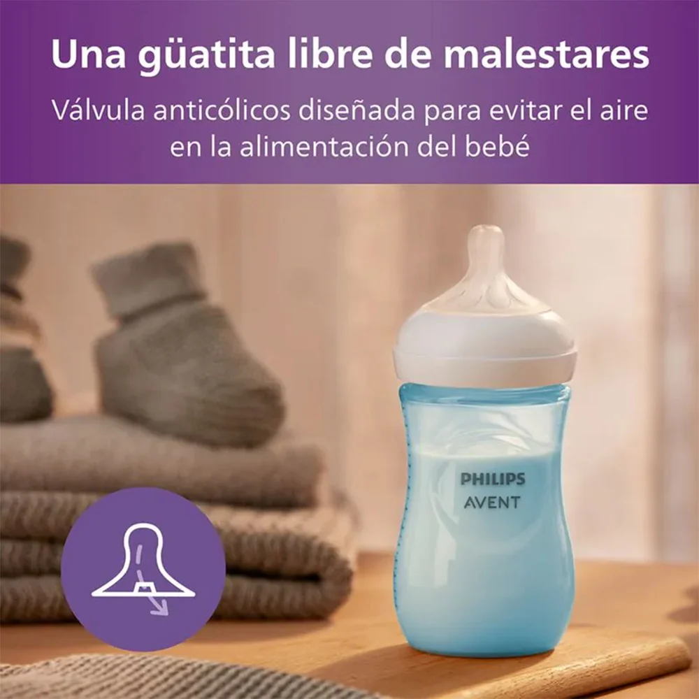 Set De 3 Mamaderas (125, 260, 330 Ml) Avent - Image 9