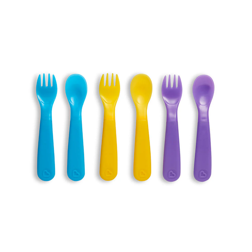 Set De Tenedor Y Cucharas Que Cambian De Color (6 Piezas) Munchkin - Image 6