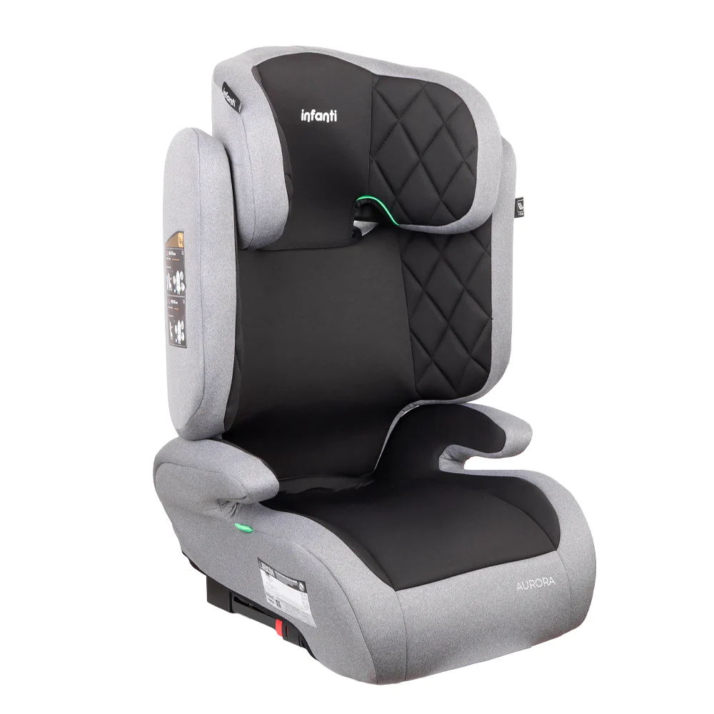 Silla de Auto Butaca Aurora Gris Oscuro Infanti