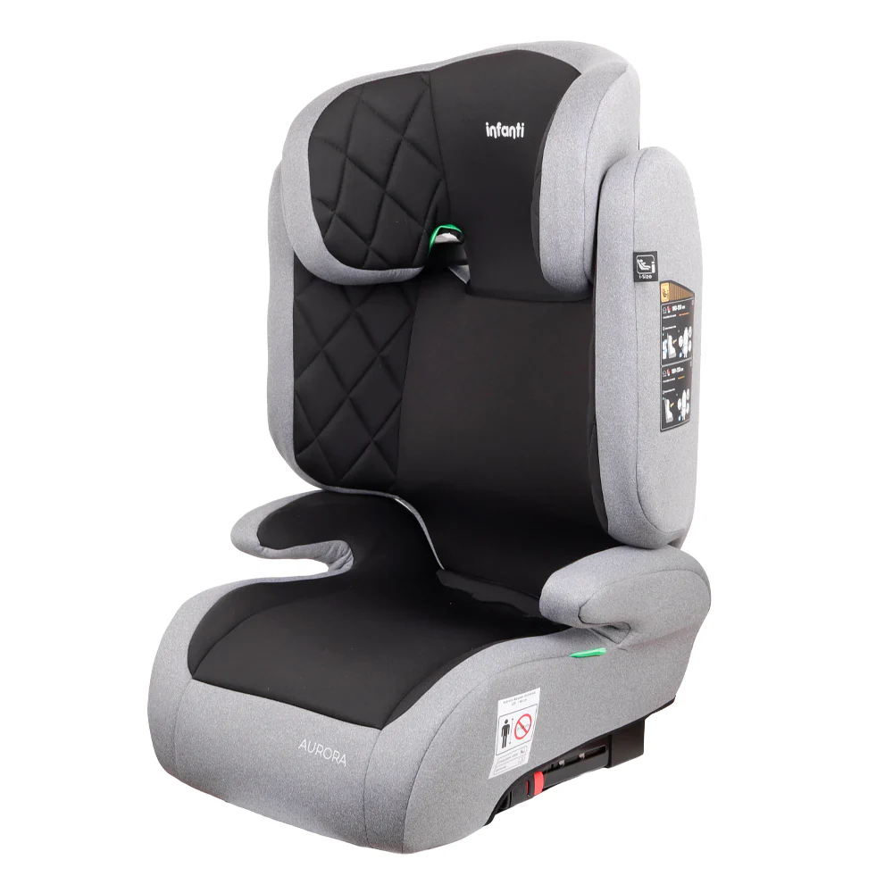 Silla de Auto Butaca Aurora Gris Oscuro Infanti - Image 2