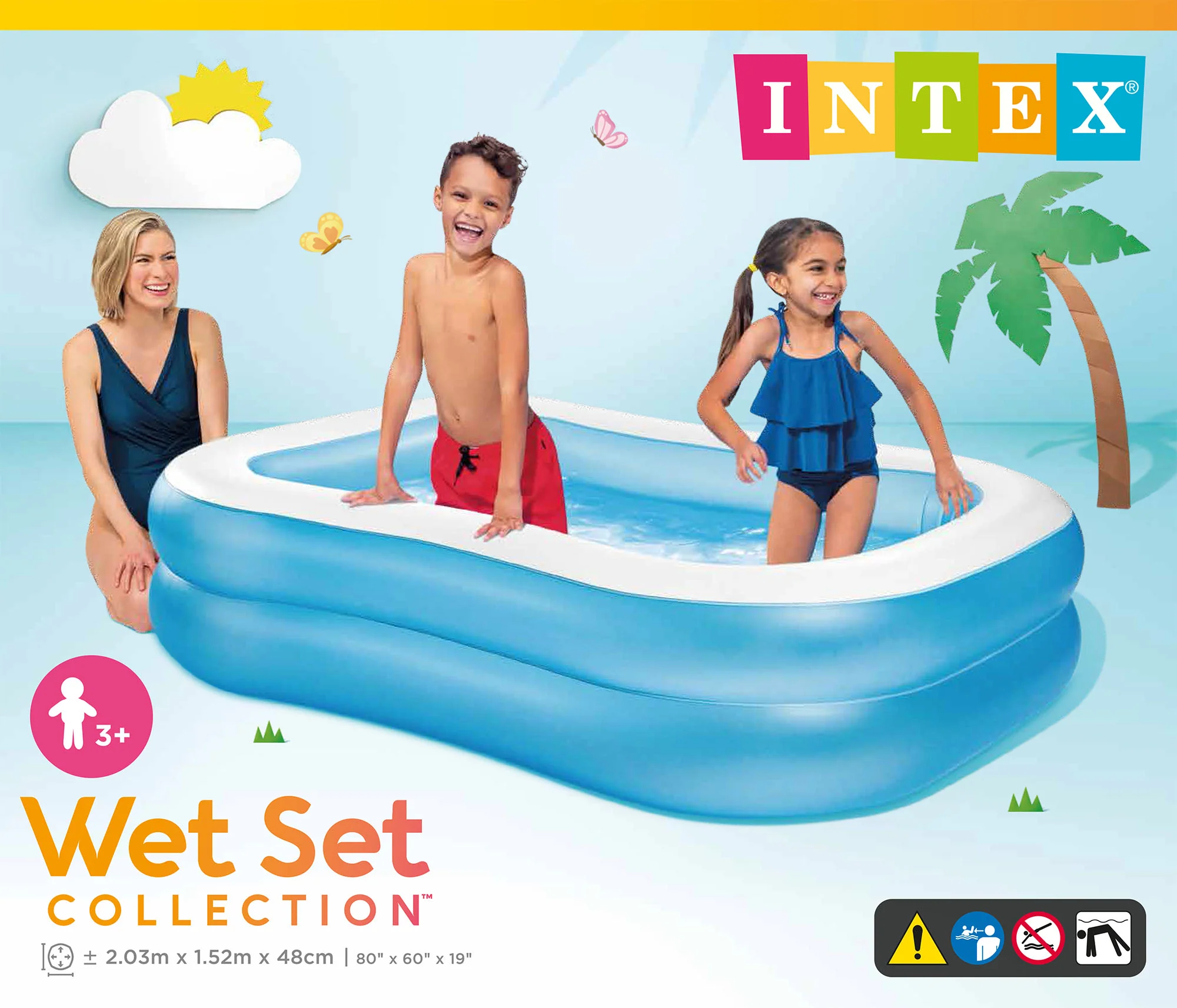 Swim Center™ Family Pool,  Ages 3+ Intex - Image 5
