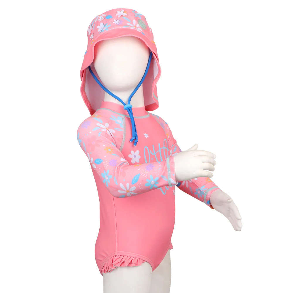 Traje de Baño Entero Flowers Fps 50 UV Niña Infanti - Image 3