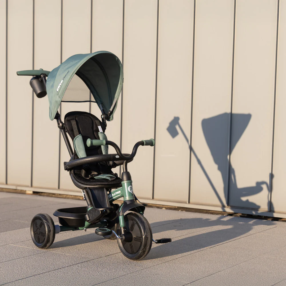 Triciclo Elite Platinum Verde Qplay - Image 4