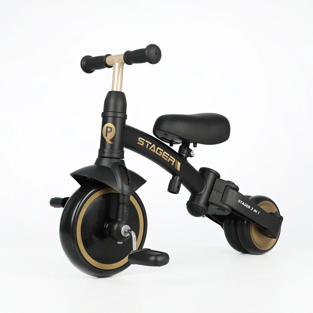 Triciclo Stager 3 en 1 Plateado Qplay - Image 12