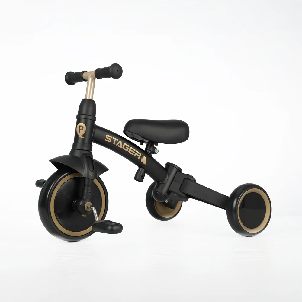 Triciclo Stager 3 en 1 Plateado Qplay - Image 13