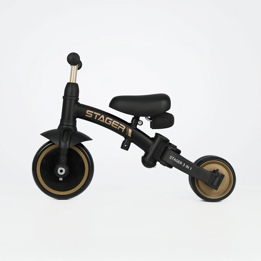 Triciclo Stager 3 en 1 Plateado Qplay - Image 5