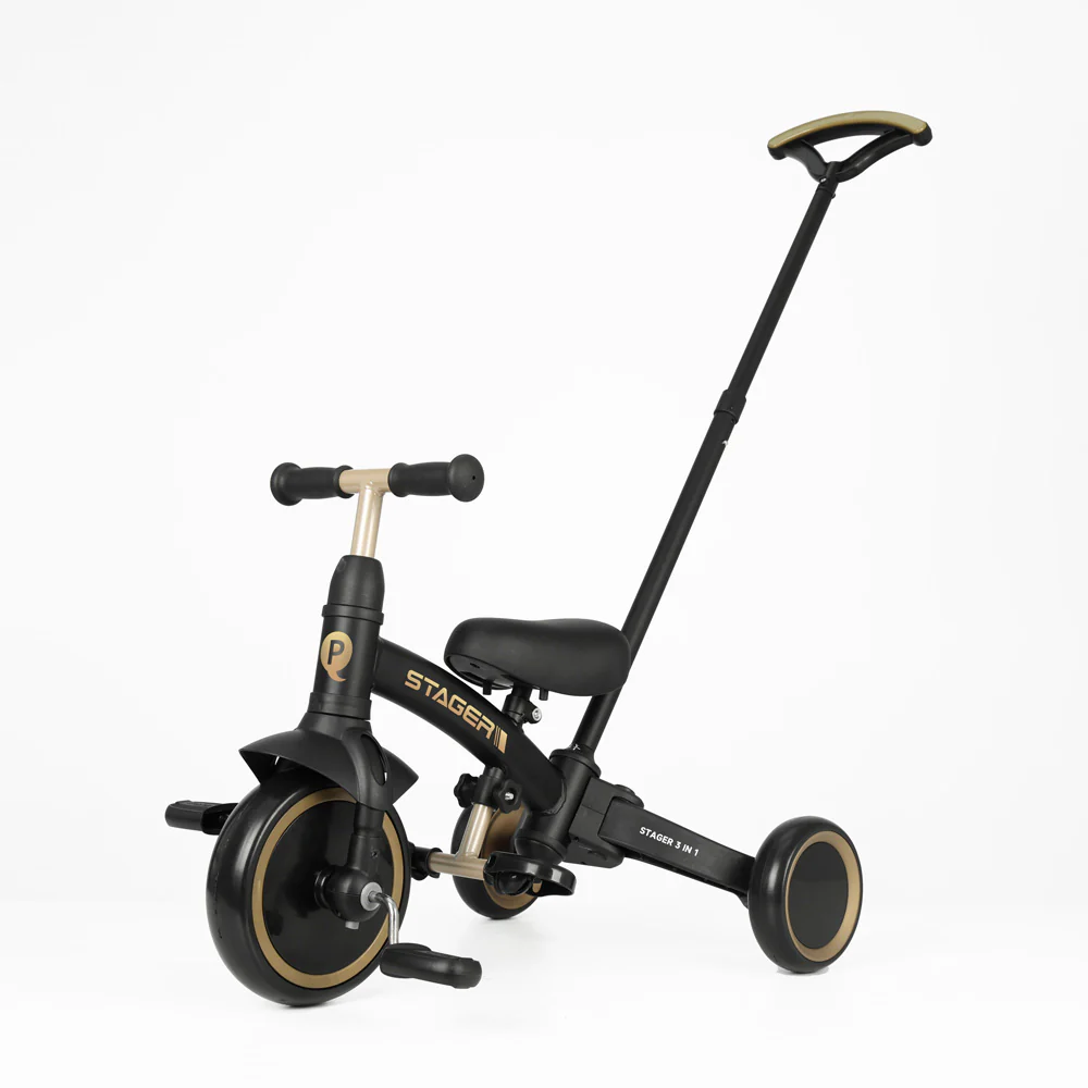 Triciclo Stager 3 en 1 Plateado Qplay - Image 6