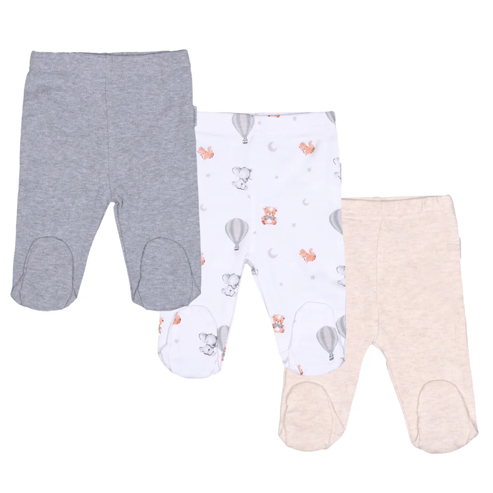 Tripack Ballerina Baby Animals Unisex Algodón Infanti