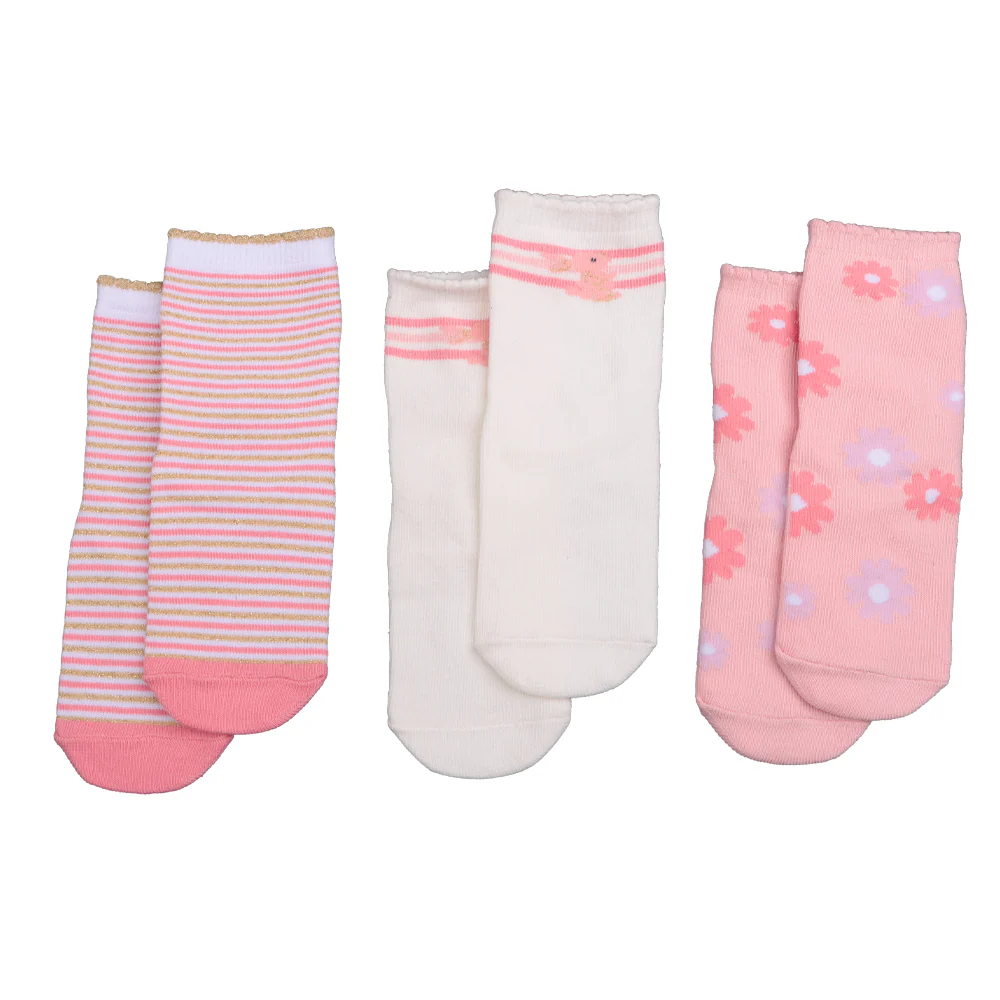 Tripack Calcetines Flower Niña Infanti
