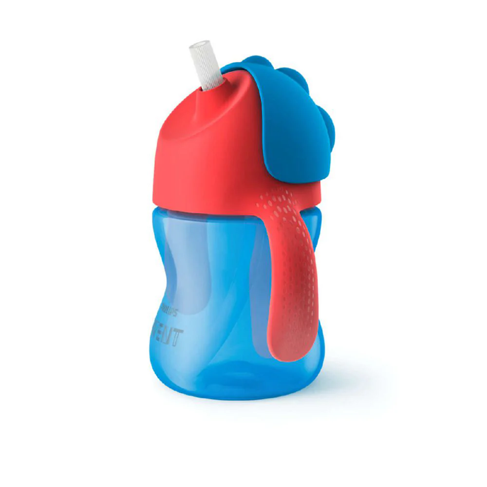 Vaso con Bombilla Flexible de 200 Ml Dino Niño Avent - Image 5